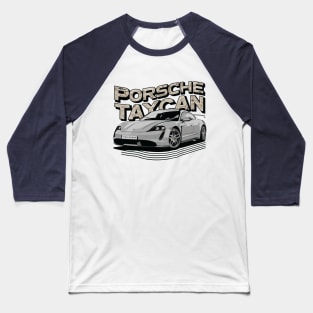 Porsche Taycan Luxury Car Baseball T-Shirt